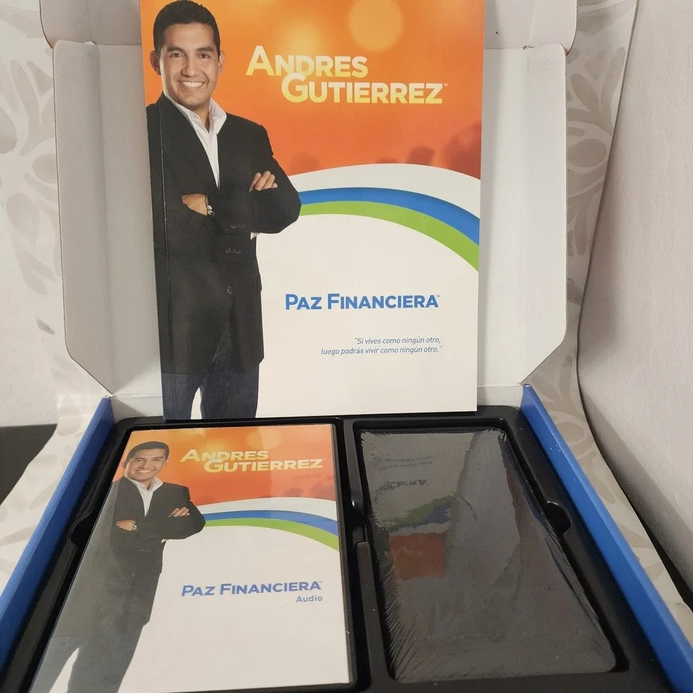 Andres Gutierrez Paz Financiera Membership Kit Spanish Financial Course CDs Work